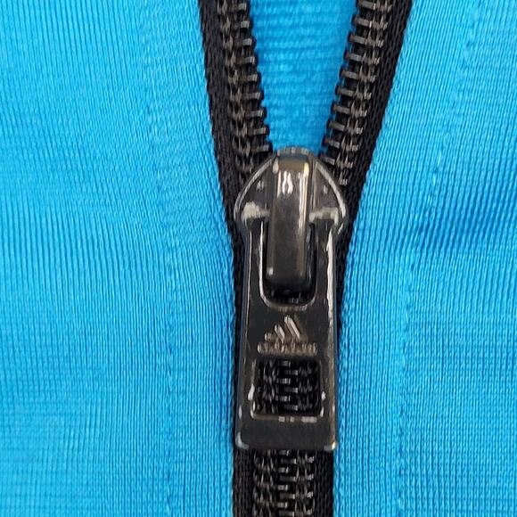 ADIDAS 3-Bar Track Jacket Small 19x26 Baggy Beckenbauer - Picture 13 of 14